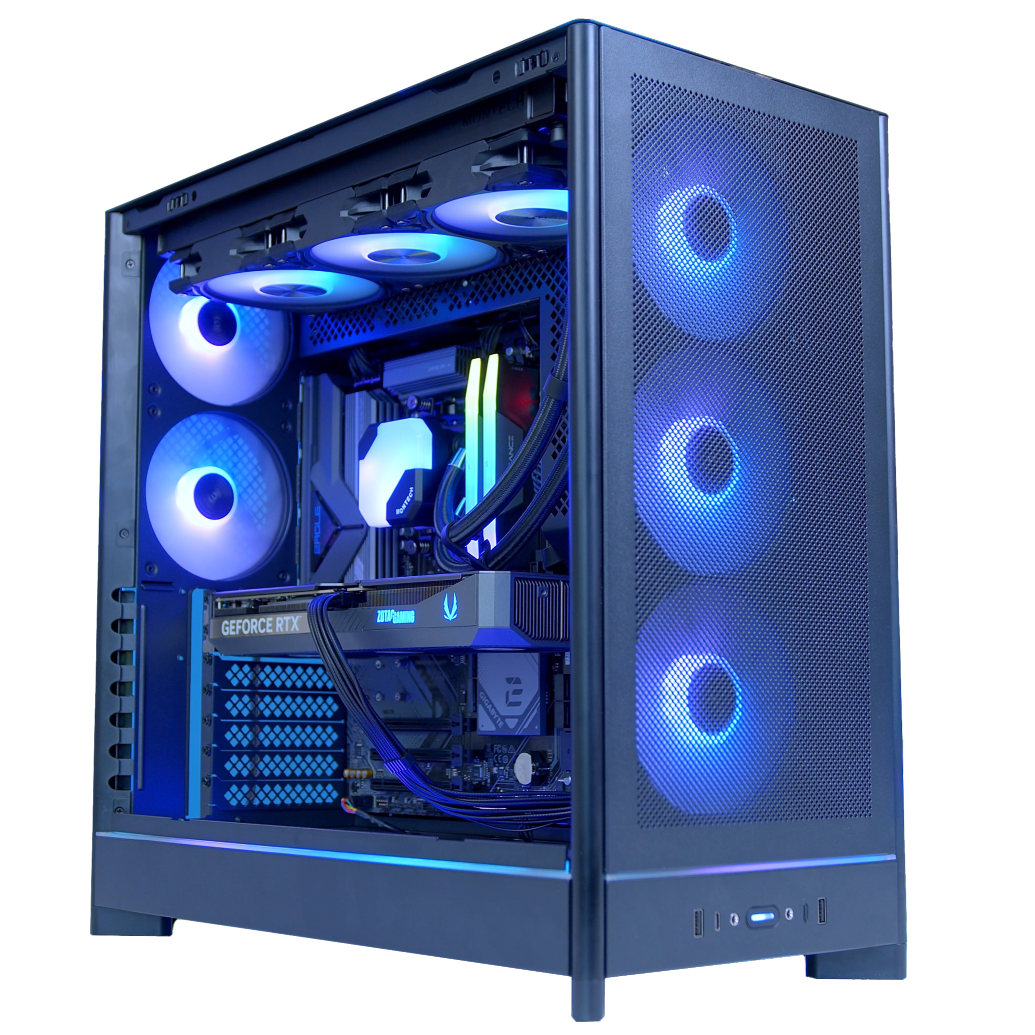 GeekaPC 'Flow' (RX 9060 XT 16GB / RX 9070 / RTX 5070)