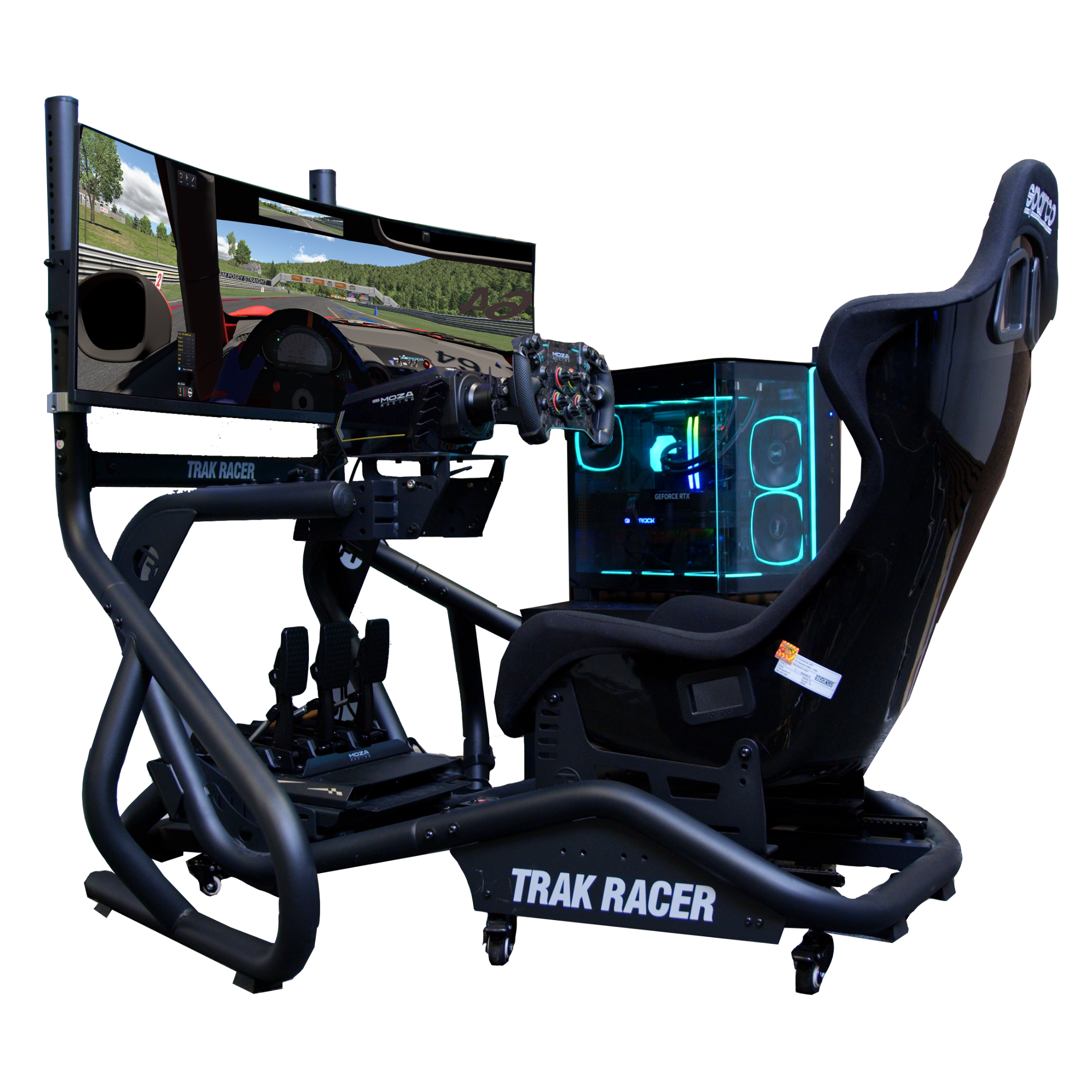 GeekaPC 'Pro' Sim Racing Package