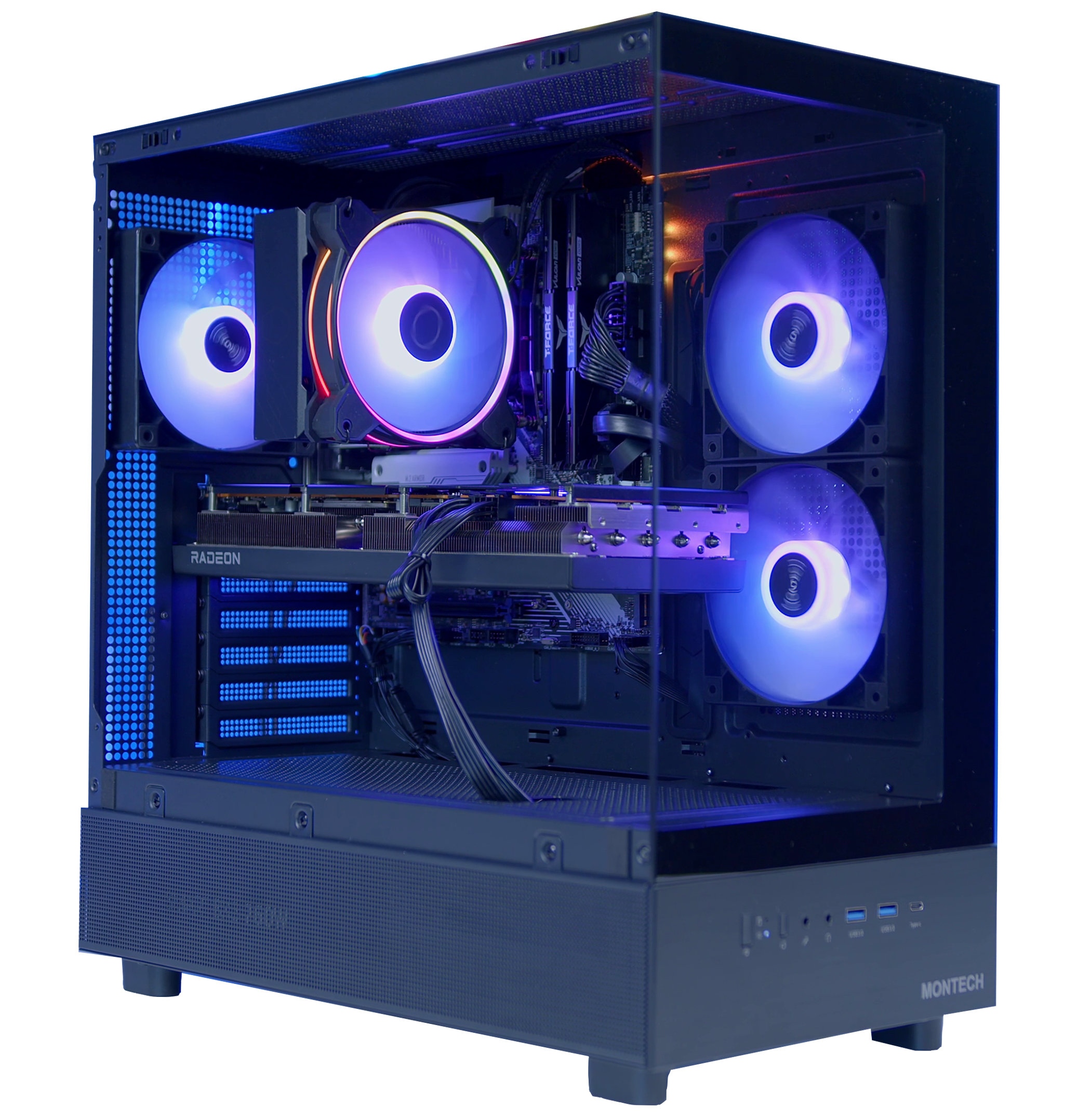 GeekaPC 'Halo' (RX 9070 / RTX 5070)