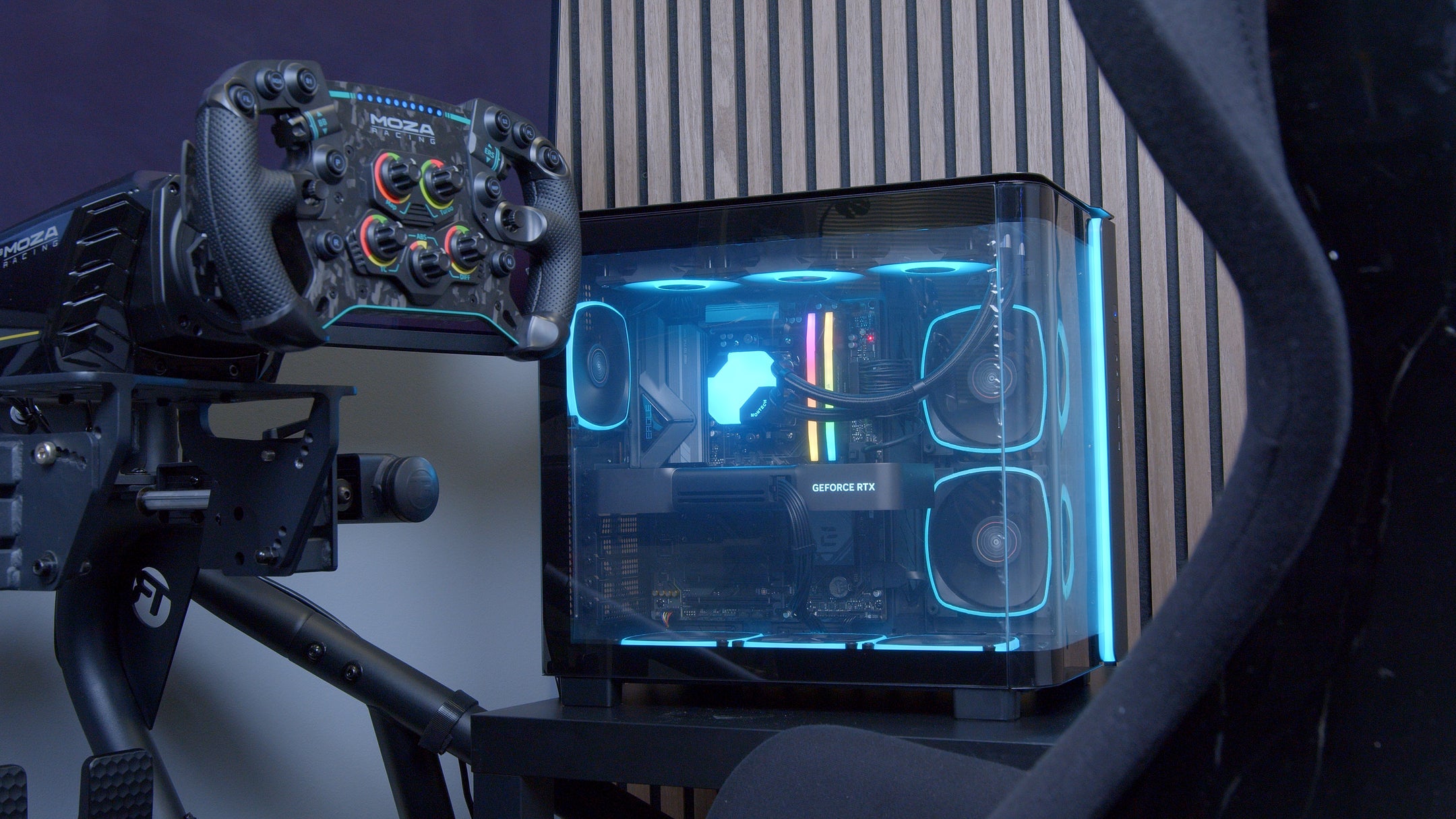 GeekaPC 'Pro' Sim Racing Package