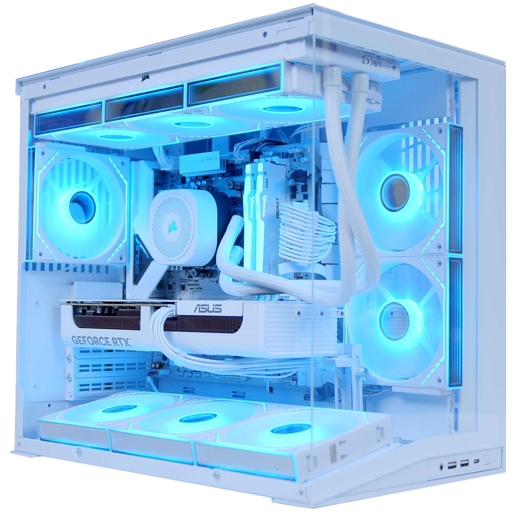 GeekaPC 'White Flux' Gaming PC