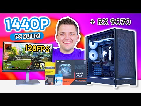 GeekaPC 'Flow' (RX 9060 XT 16GB / RX 9070 / RTX 5070)