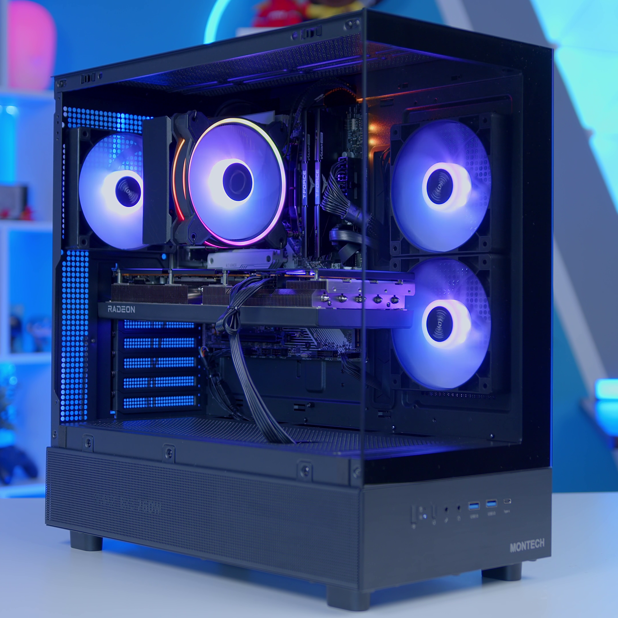 GeekaPC 'Halo' (RX 9070 / RTX 5070)