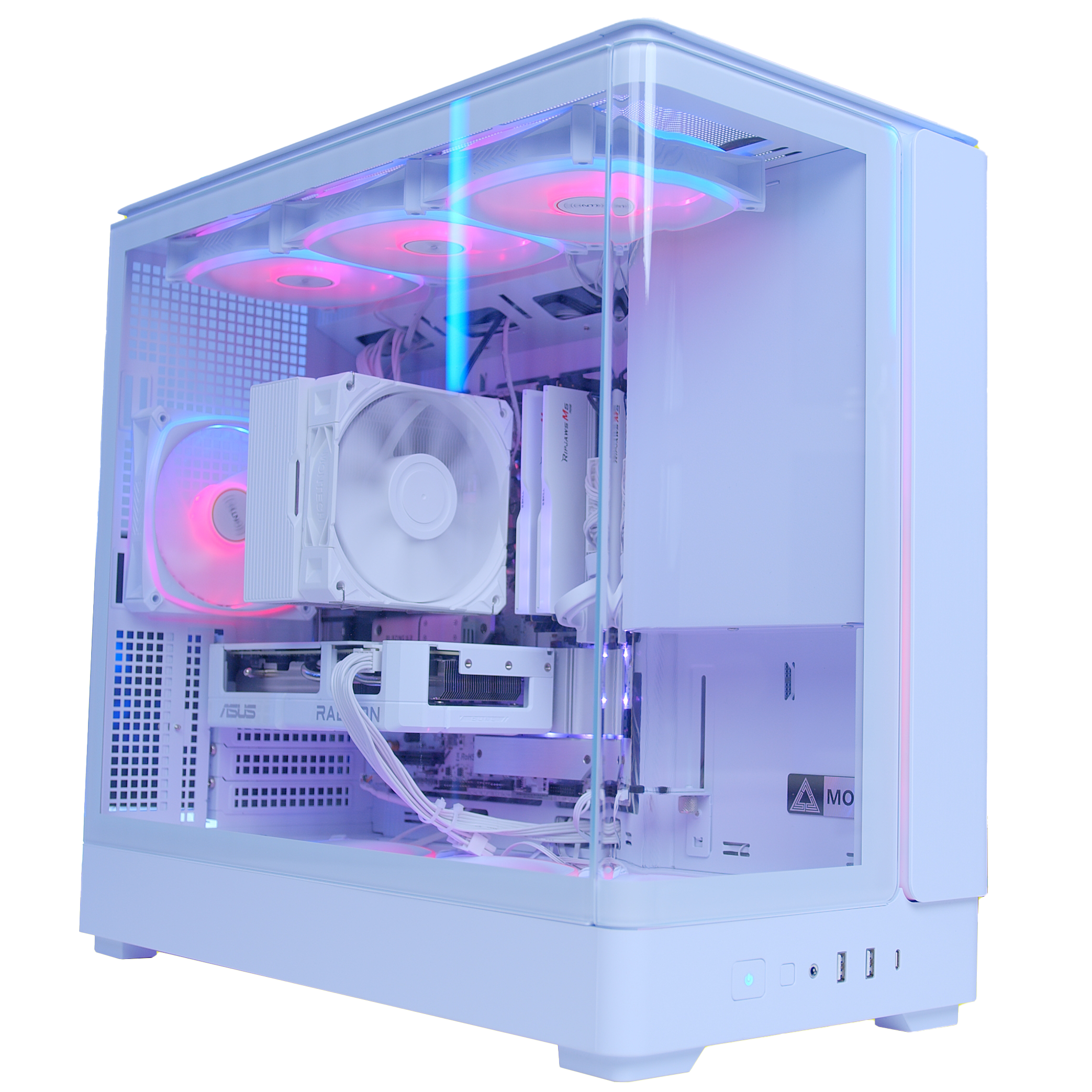 GeekaPC 'Blizzard' (RX 9060 XT / RTX 5060)