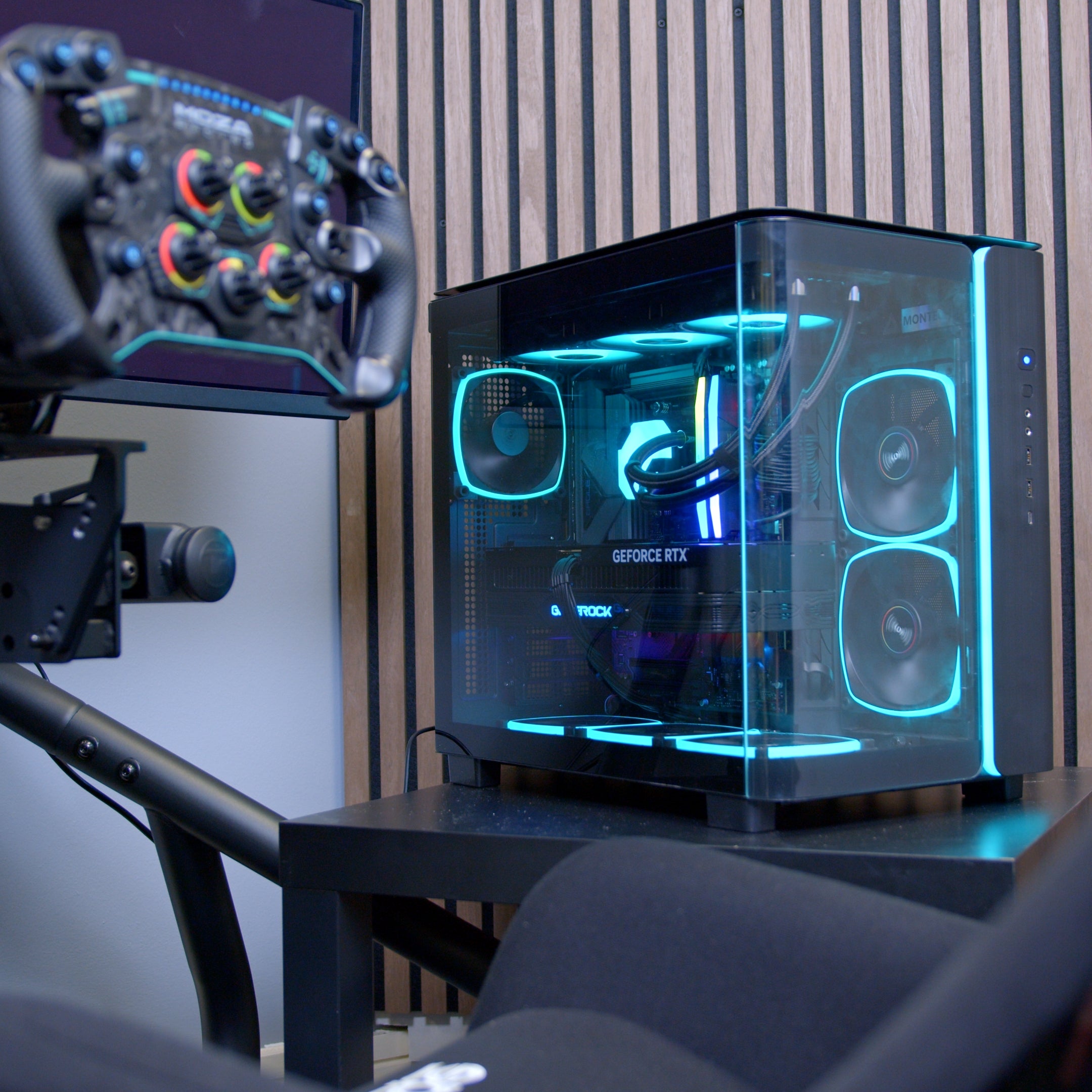 GeekaPC 'Core' Sim Racing Package