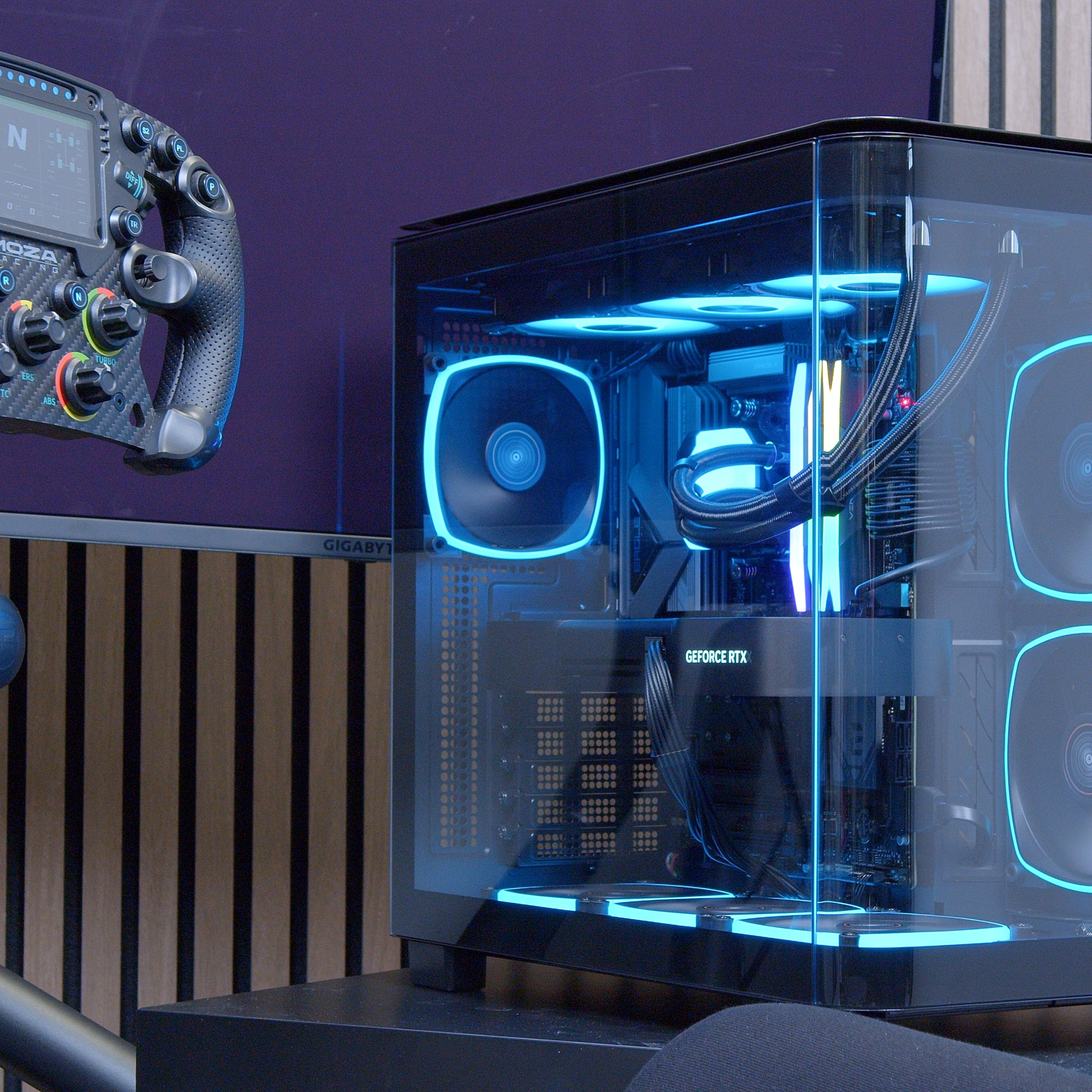 GeekaPC 'Ultra' Sim Racing Package