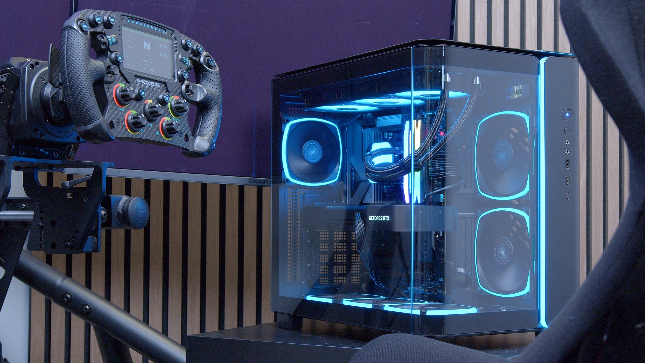 GeekaPC 'Ultra' Sim Racing Package