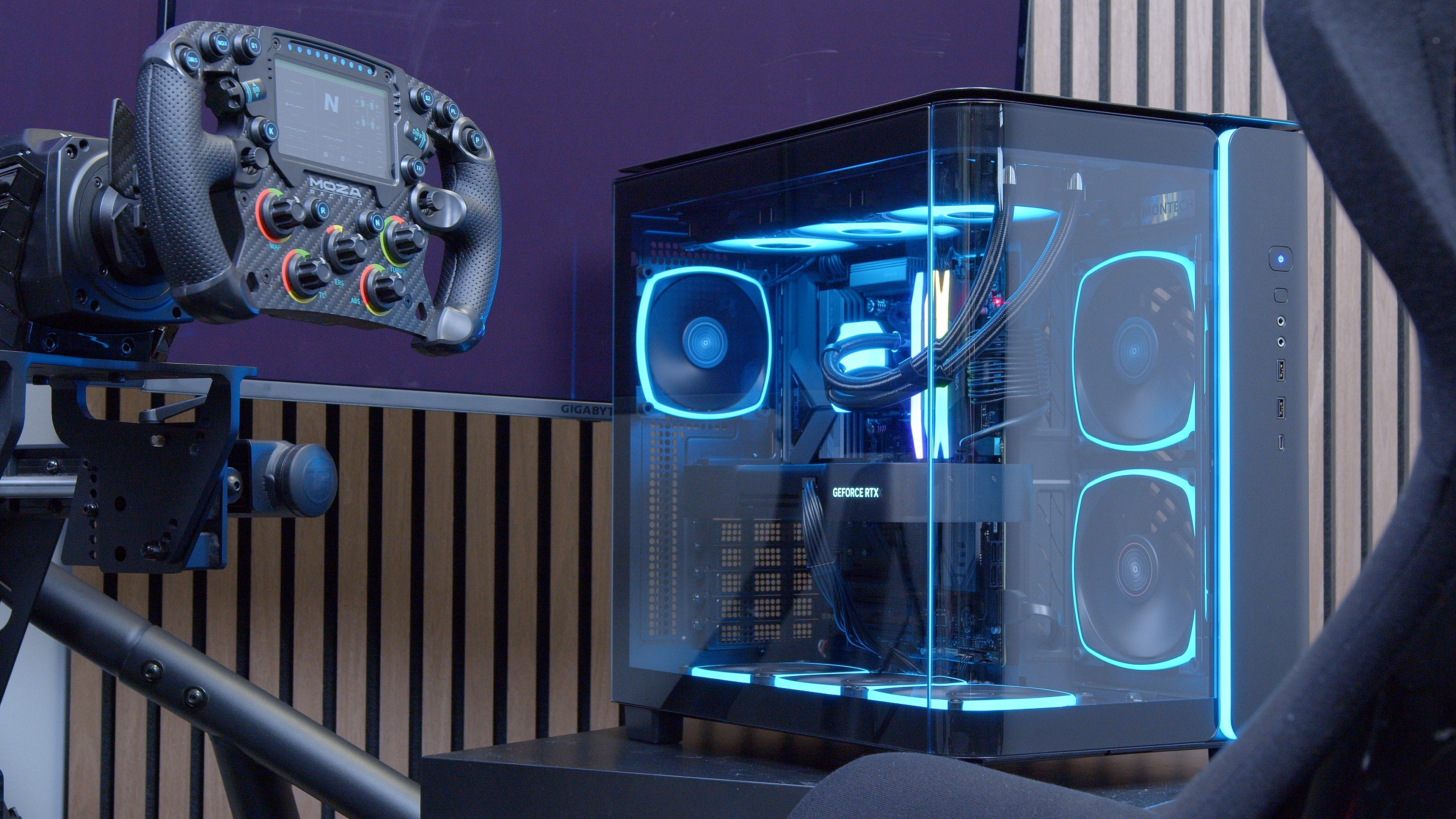 GeekaPC 'Ultra' Sim Racing Package