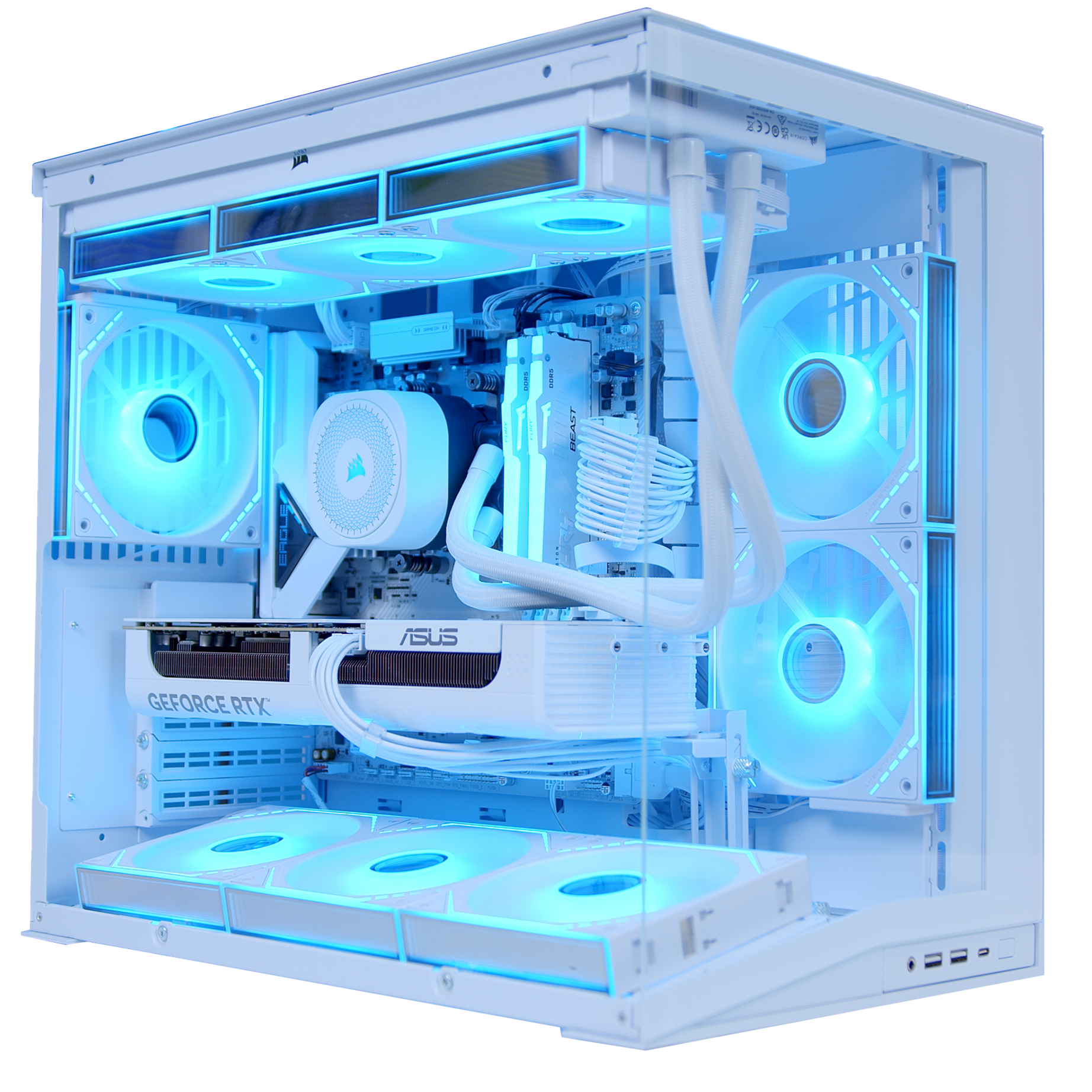 GeekaPC 'White Flux' Gaming PC